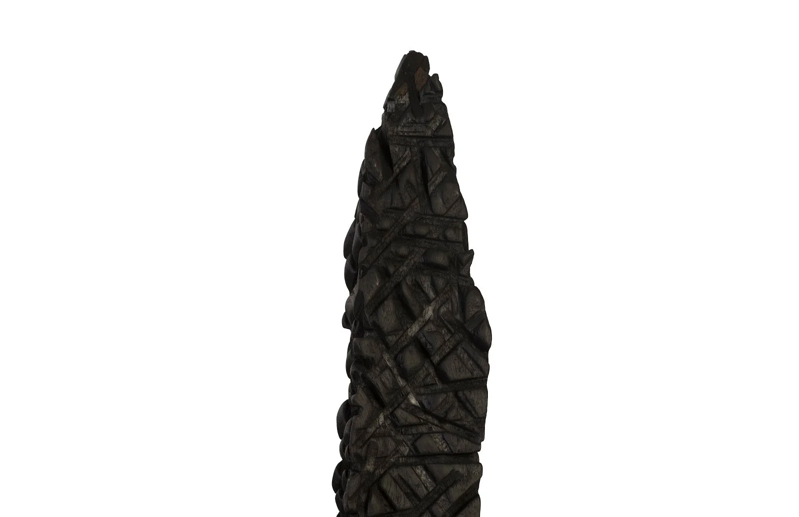 Phillips Collection Post Set of 3, Metal Base, Burnt - Image 2