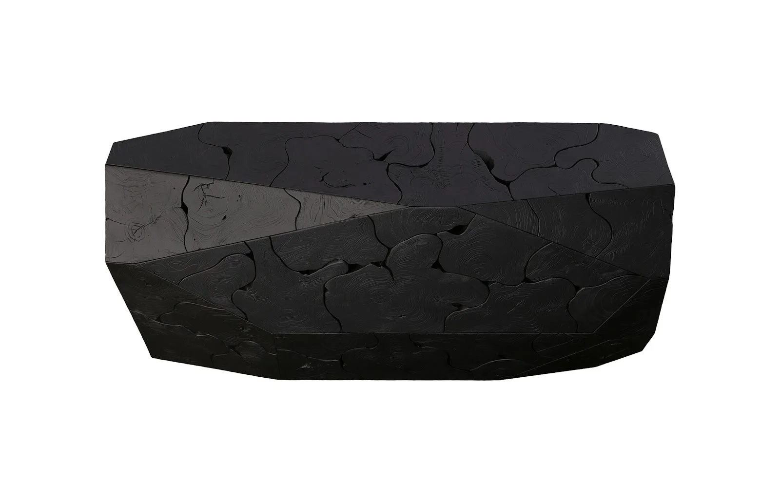 Phillips Collection Prism Console Table, Black - Image 2
