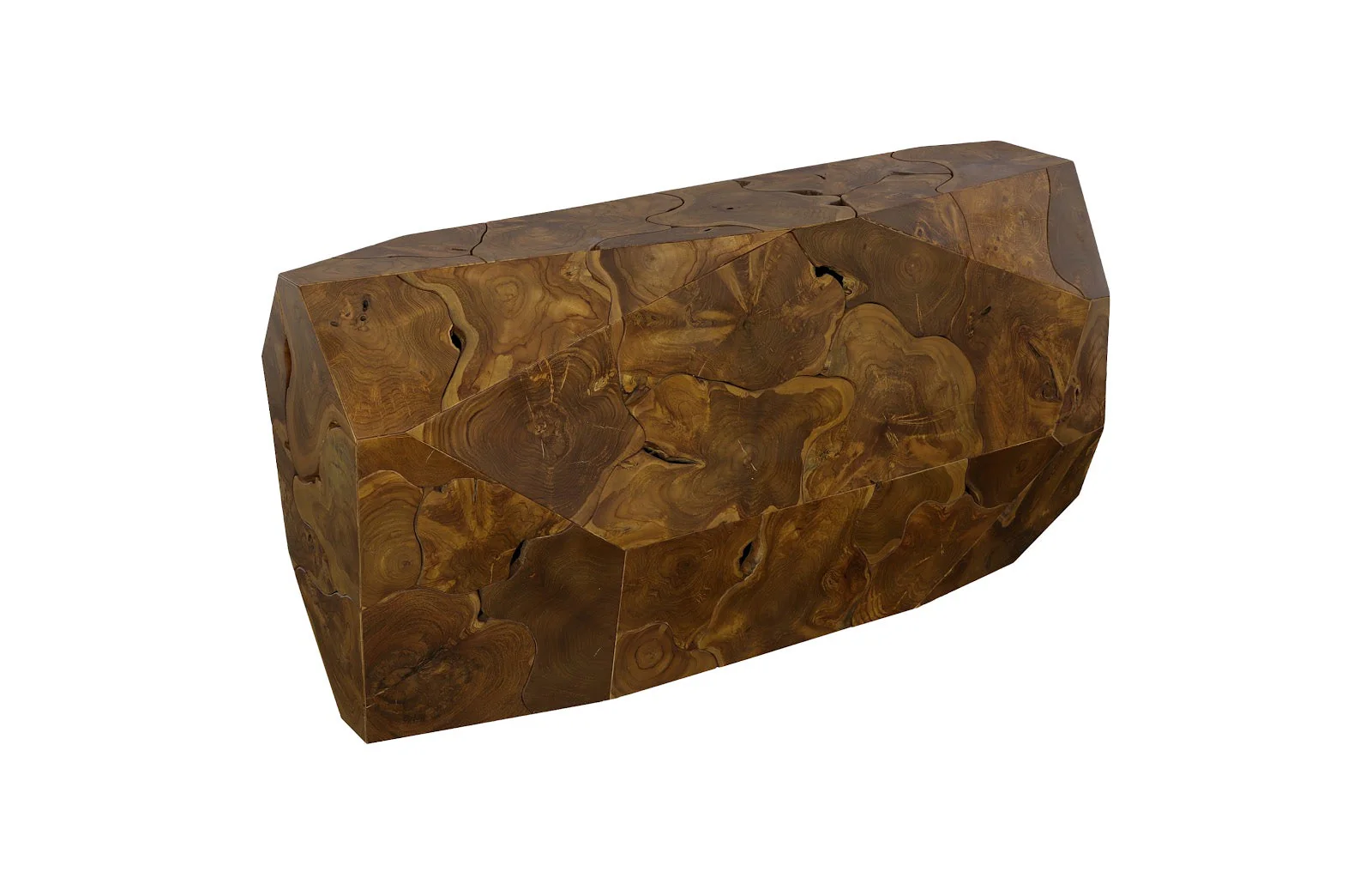 Phillips Collection Prism Console Table, Natural