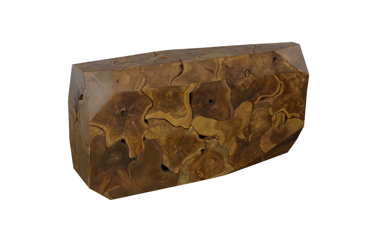 Phillips Collection Prism Console Table, Natural - Image 3