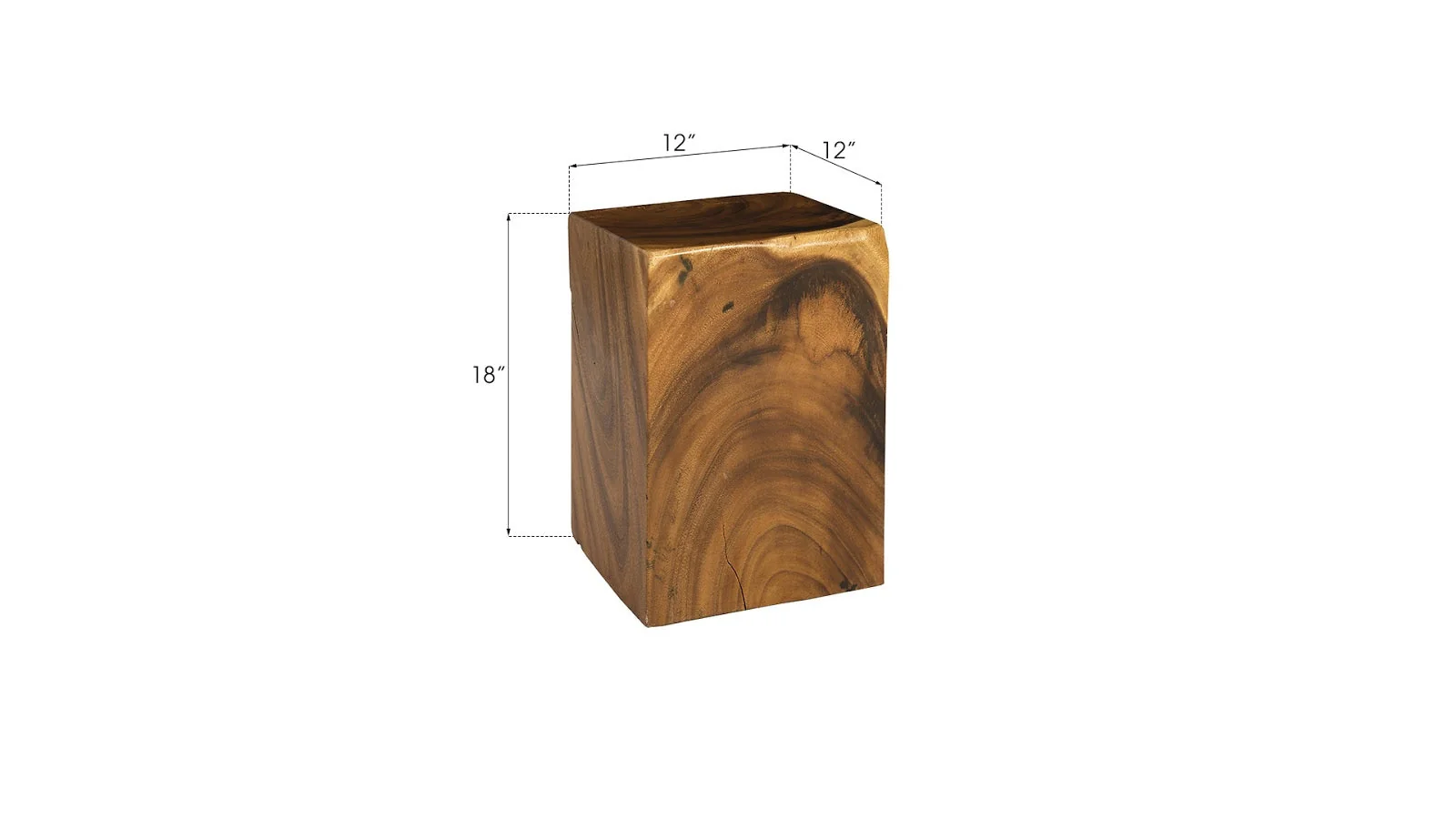 Phillips Collection Prism Stool, Natural - Image 2