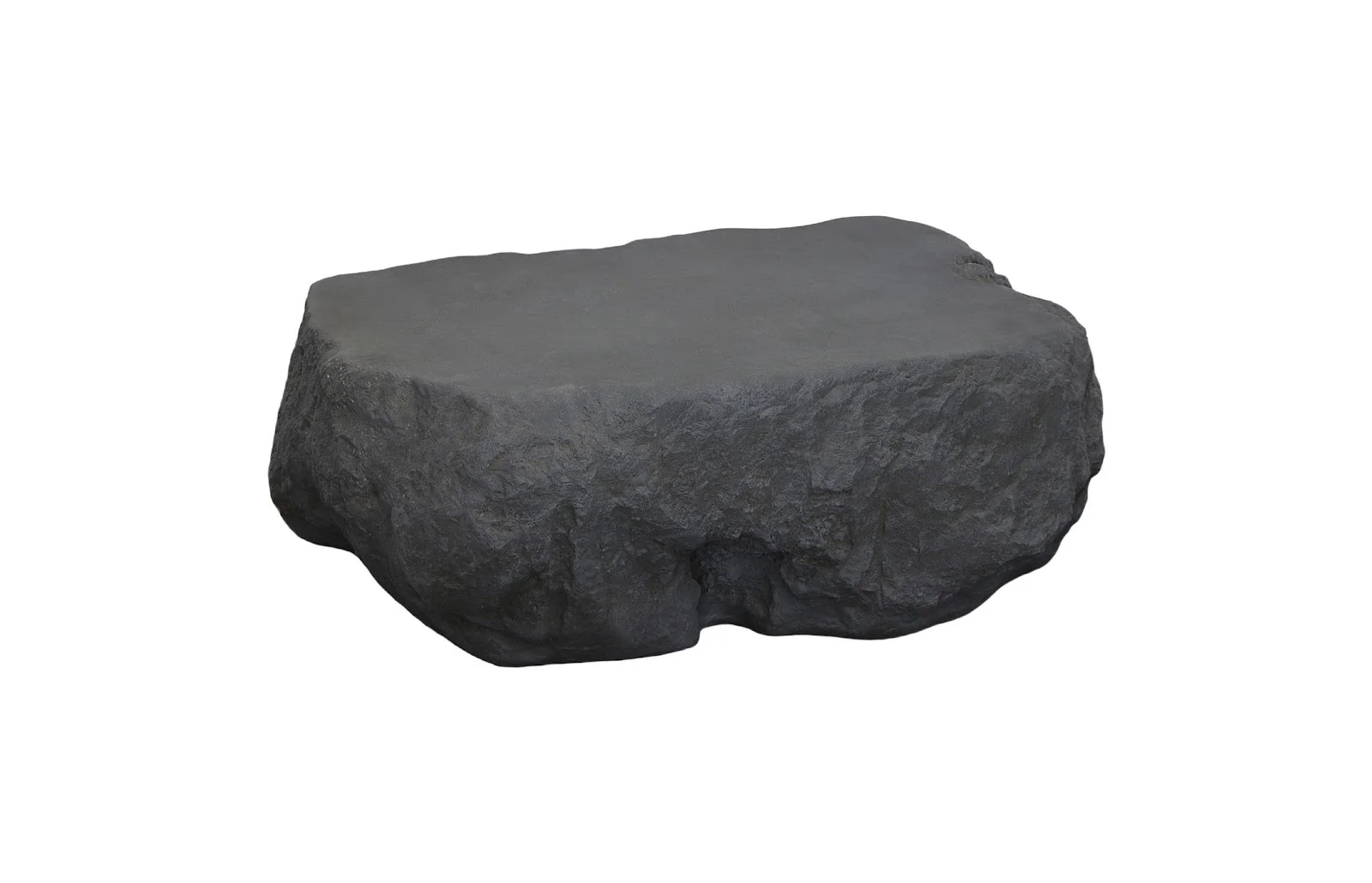 Phillips Collection Quarry Coffee Table, Large, Charcoal Stone