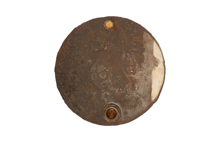Phillips Collection Reclaimed Oil Drum Wall Disc, Individual Pieces, Assorted Colors and Depths - Image 7