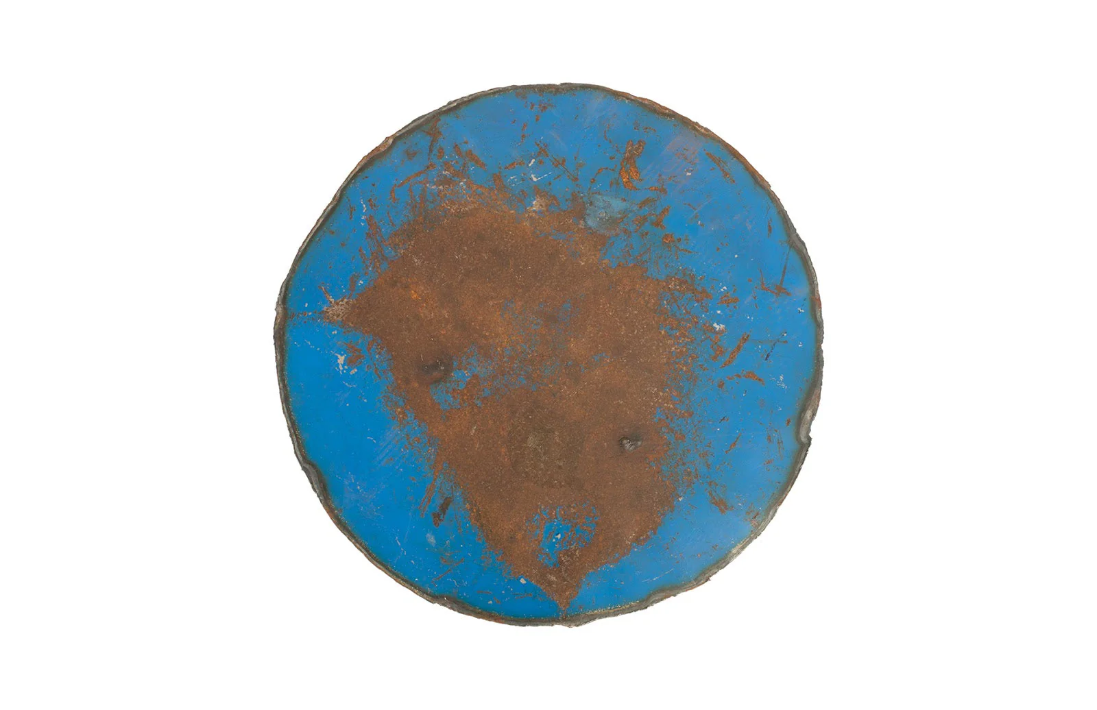 Phillips Collection Reclaimed Oil Drum Wall Disc, Individual Pieces, Assorted Colors and Depths - Image 9