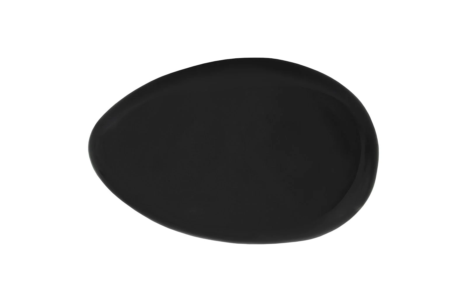 Phillips Collection River Stone Coffee Table, Gel Coat Black, Small - Image 5