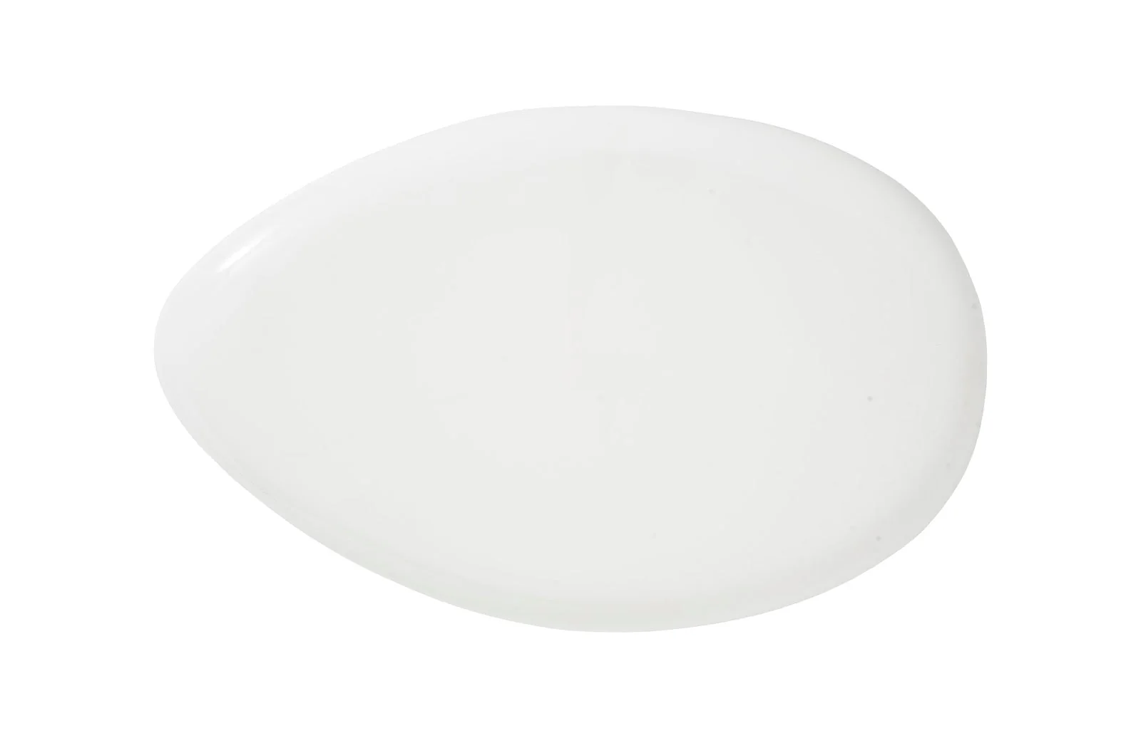 Phillips Collection River Stone Coffee Table, Gel Coat White, Small - Image 6