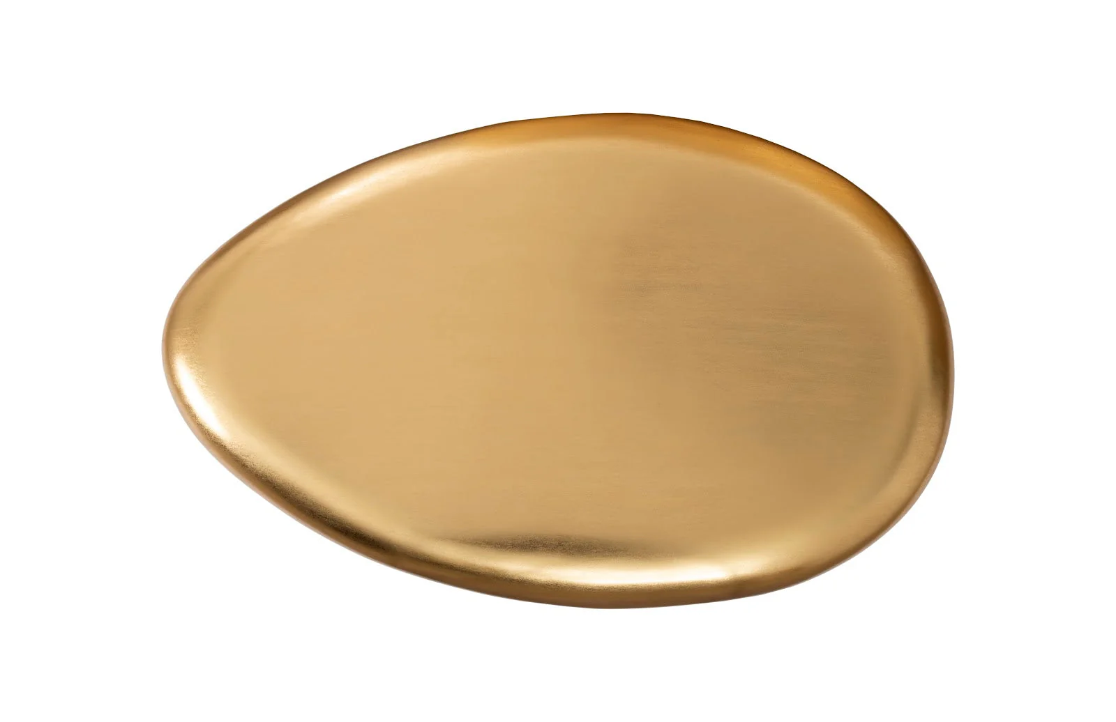 Phillips Collection River Stone Coffee Table, Gold Leaf, Large - Image 3