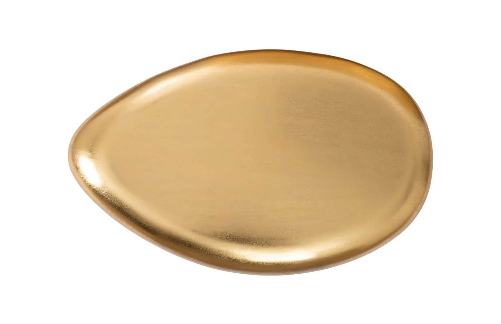 Phillips Collection River Stone Coffee Table, Gold Leaf, Small - Image 5