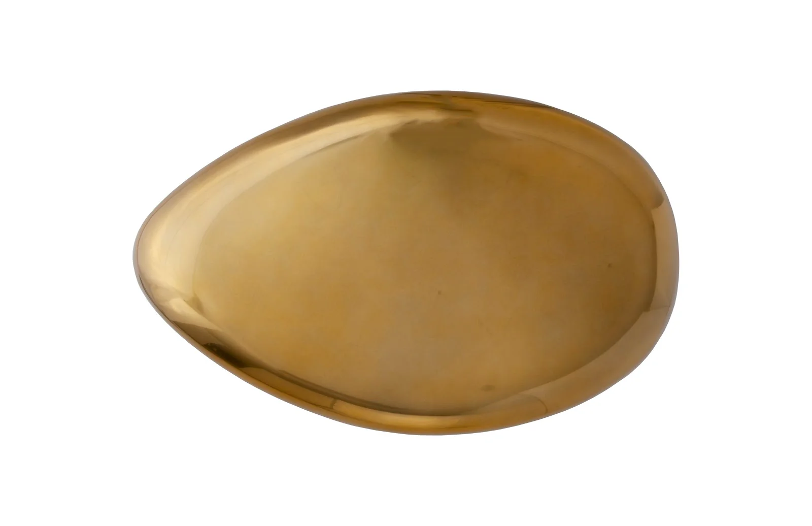 Phillips Collection River Stone Coffee Table, Liquid Gold, Small - Image 2