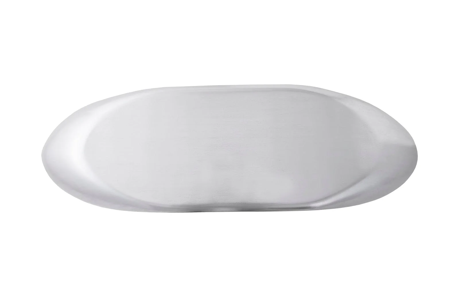 Phillips Collection River Stone Console Table, Silver Leaf - Image 3
