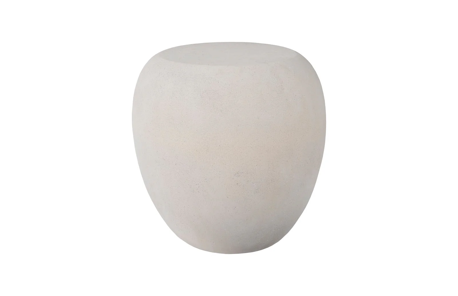 Phillips Collection River Stone Side Table, Roman Stone