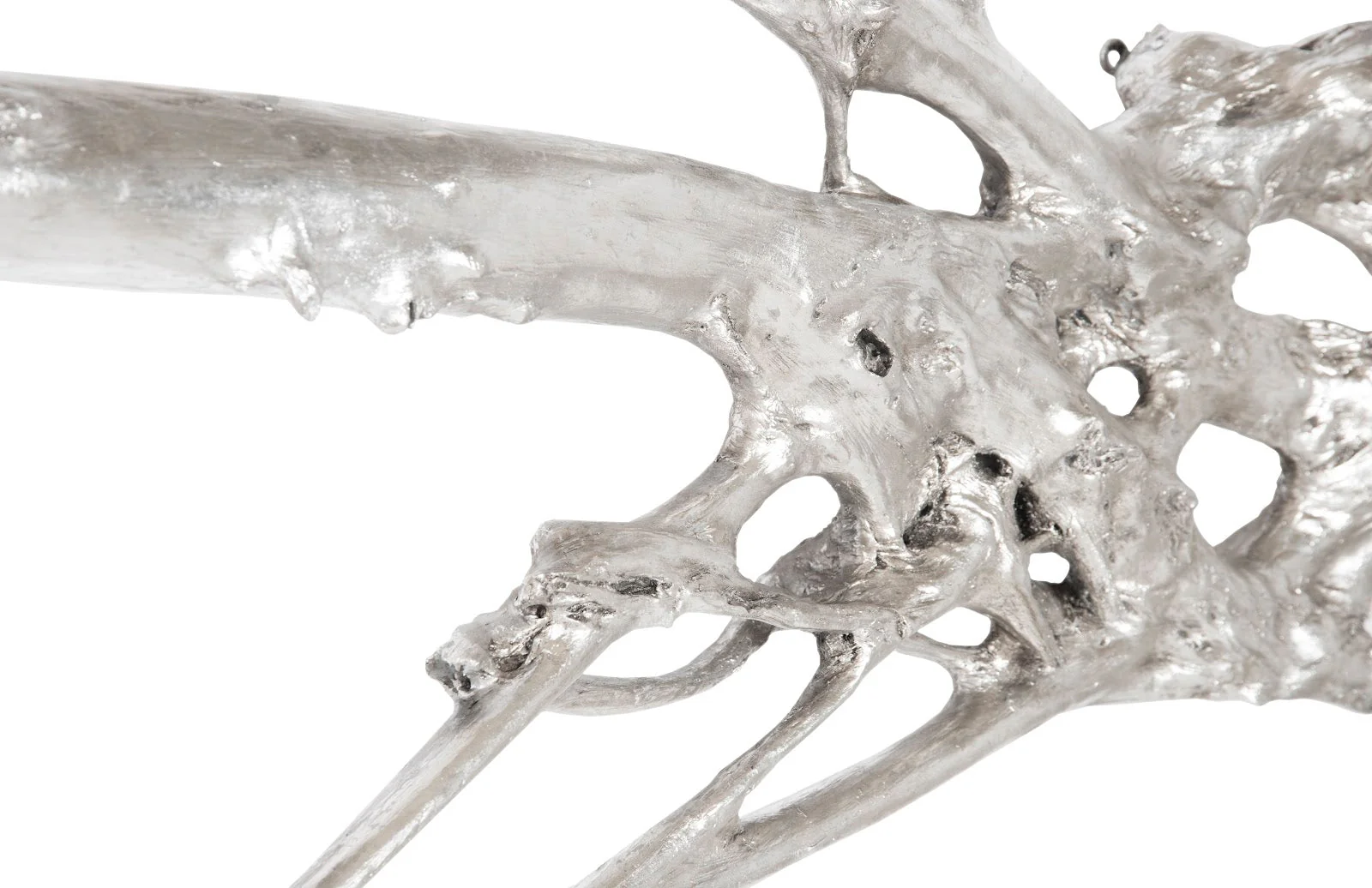 Phillips Collection Root Wall Art, Large, Silver Leaf - Image 3