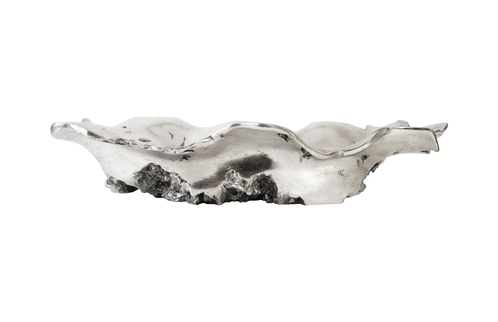 Phillips Collection Rose Wood Burled Bowl, Silver - Image 2