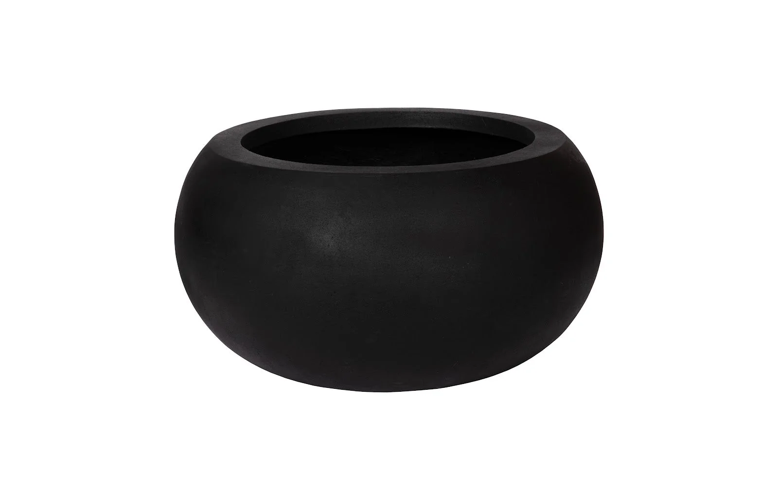 Phillips Collection Rounded Planter, Large, Black