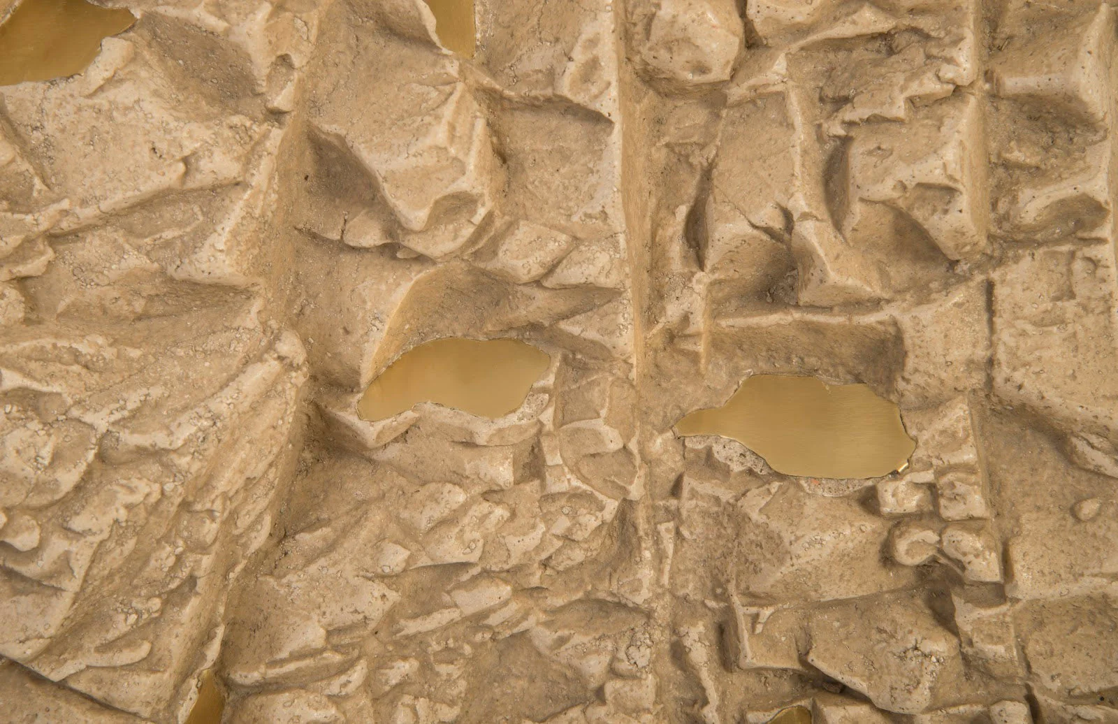 Phillips Collection Rubble Wall Tile, Brass Accents - Image 3