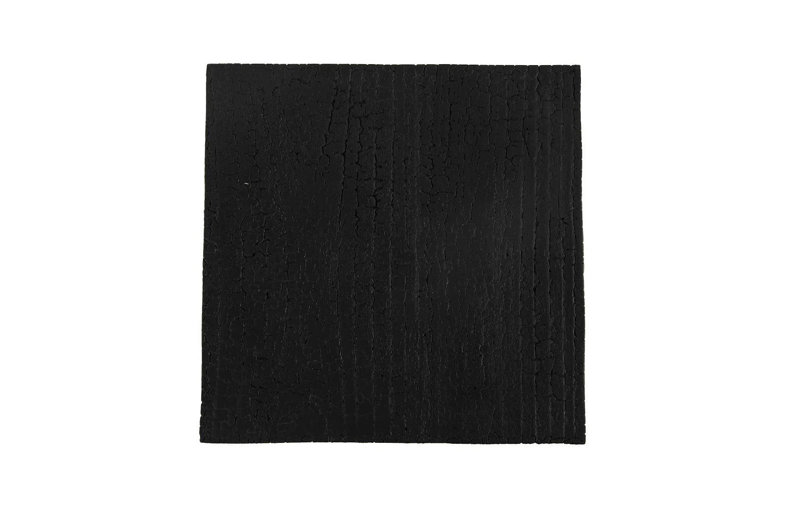 Phillips Collection Scorched Side Table, Black and Gold Leaf - Image 2