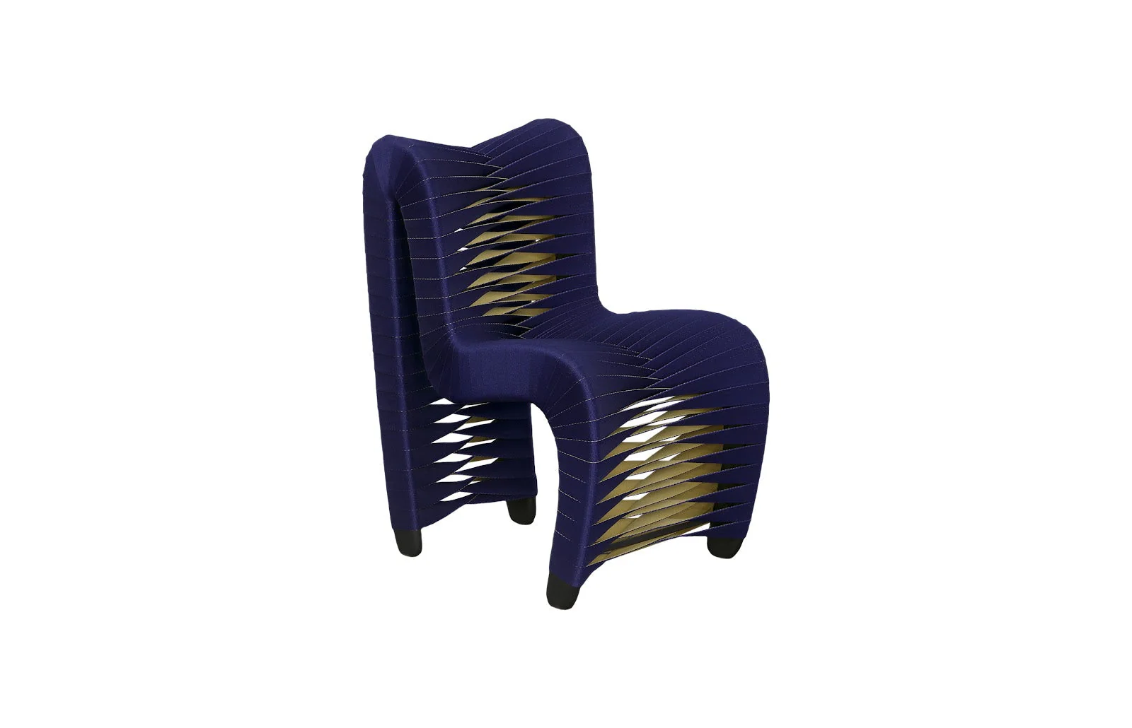 Phillips Collection Seat Belt Chair, Kid Sized, Navy