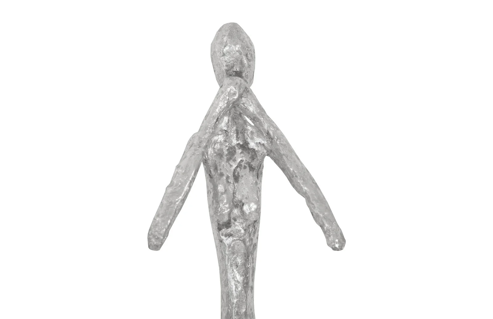 Phillips Collection See,Hear,Speak no Evil Set of 3 Silver Leaf, Silver Leaf, Set Of 3 - Image 4