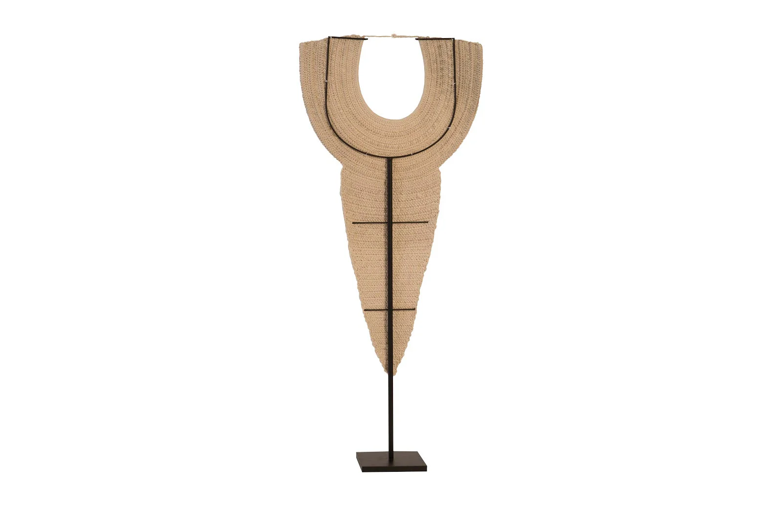 Phillips Collection Shell Necklace Sculpture, on stand - Image 2