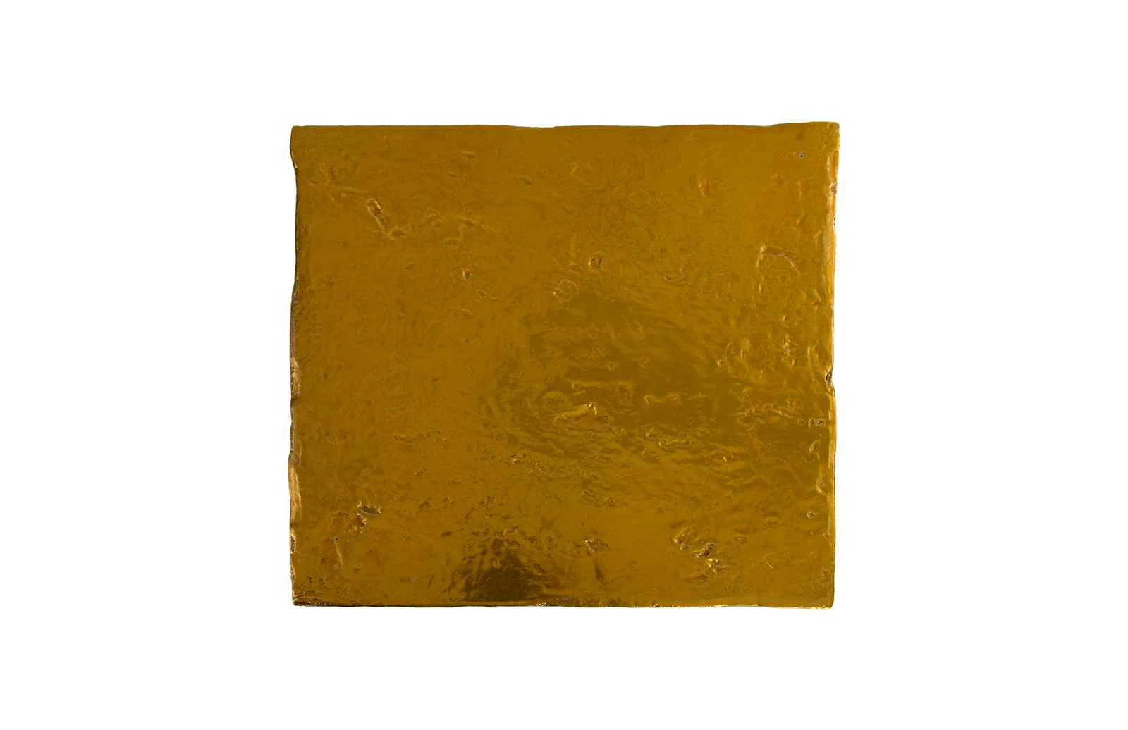Phillips Collection Slate Pedestal, Large, Liquid Gold - Image 2