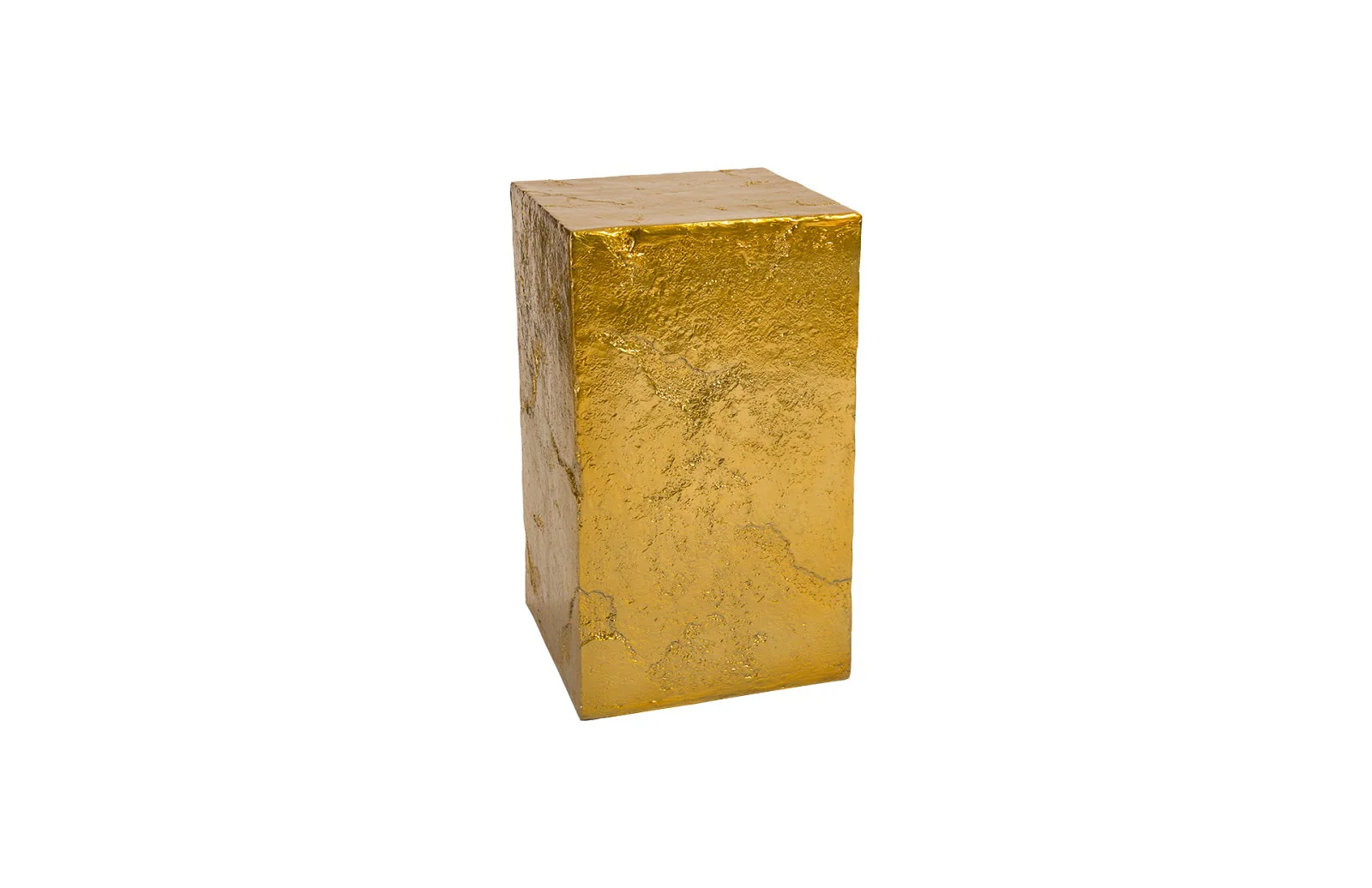 Phillips Collection Slate Pedestal, Medium, Liquid Gold