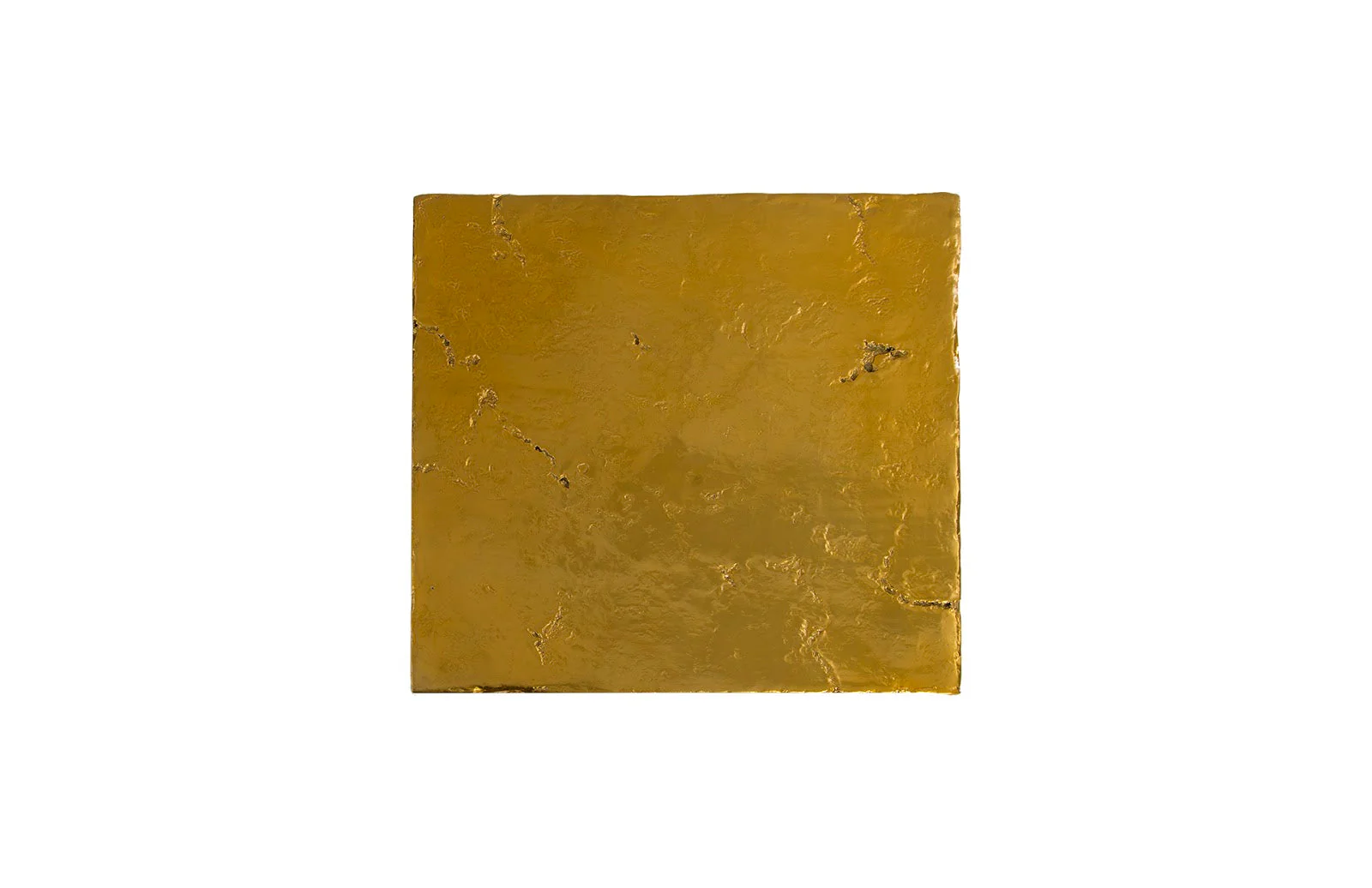 Phillips Collection Slate Pedestal, Medium, Liquid Gold - Image 2