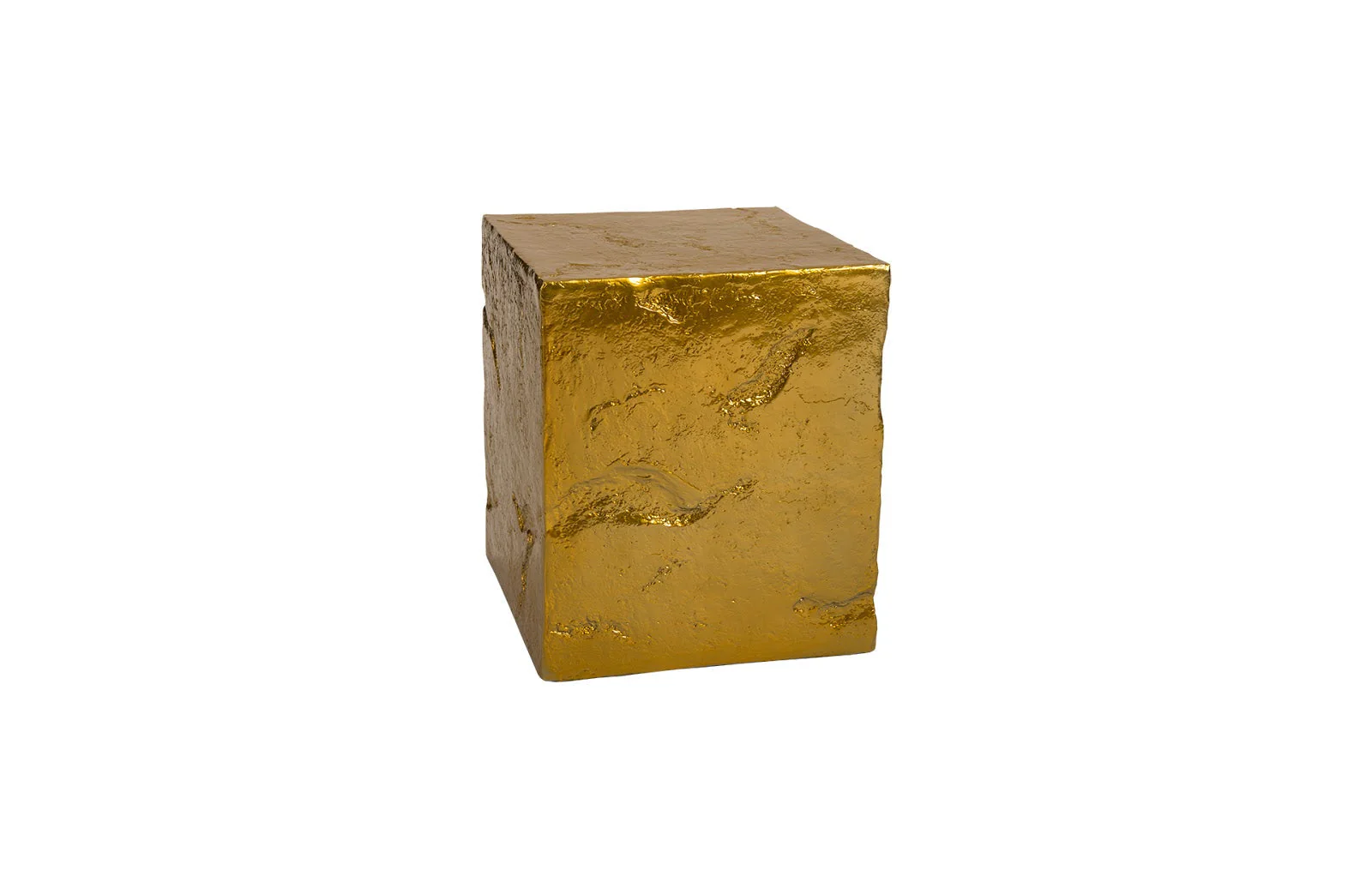 Phillips Collection Slate Pedestal, Small, Liquid Gold
