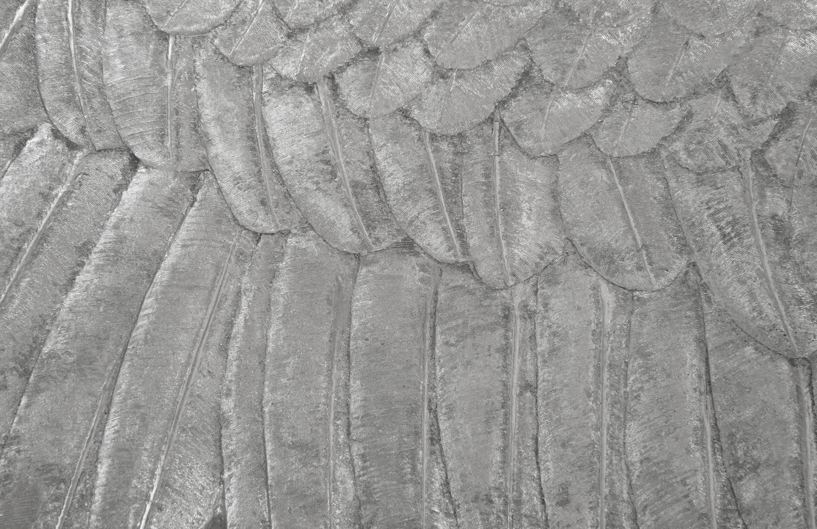 Phillips Collection Soaring Eagle Wall Art, Resin, Silver Leaf, LG - Image 4
