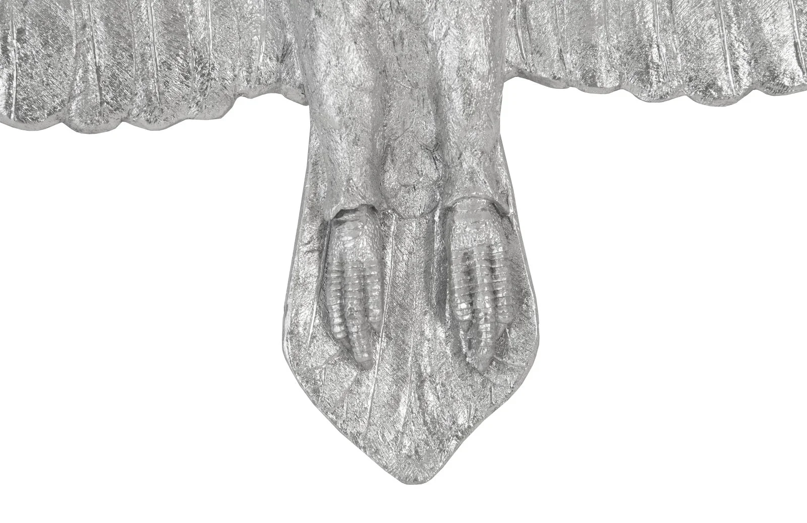Phillips Collection Soaring Eagle Wall Art, Resin, Silver Leaf, SM - Image 5