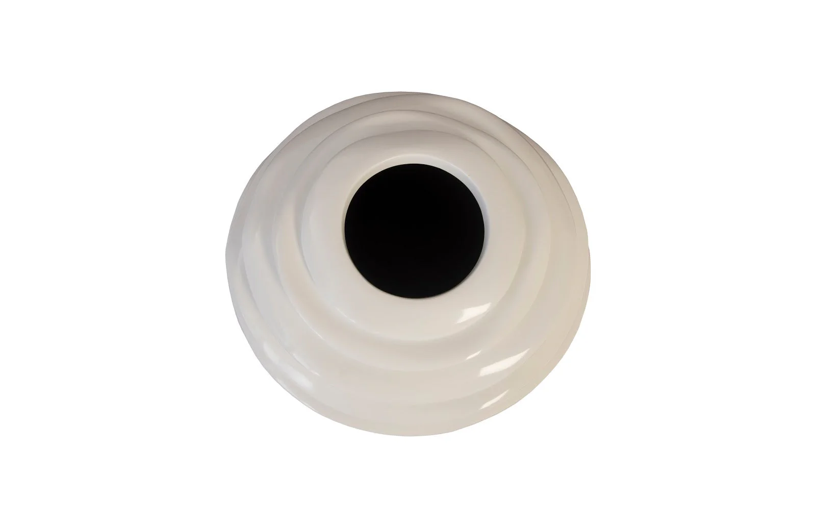Phillips Collection Spiral Planter, White, SM - Image 2
