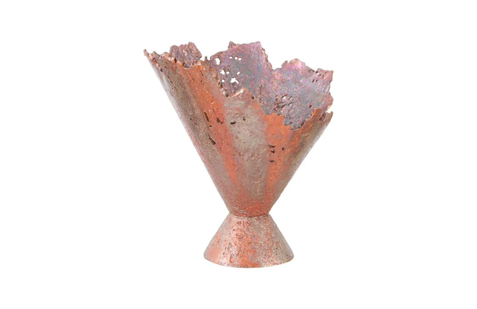 Phillips Collection Splash Bowl, Oxidized Copper Finish