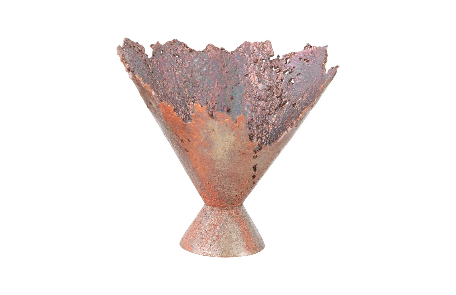 Phillips Collection Splash Bowl, Oxidized Copper Finish - Image 2