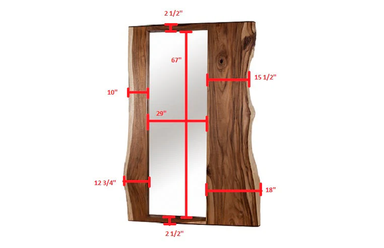 Phillips Collection Split Slab Mirror - Image 3