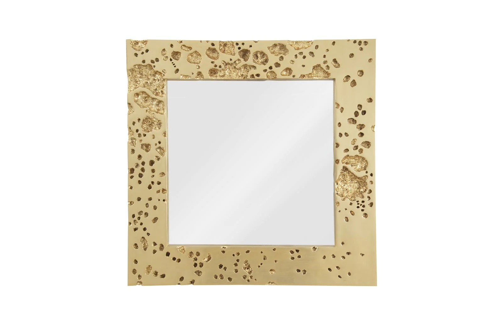 Phillips Collection Splotch Mirror, Gold Leaf