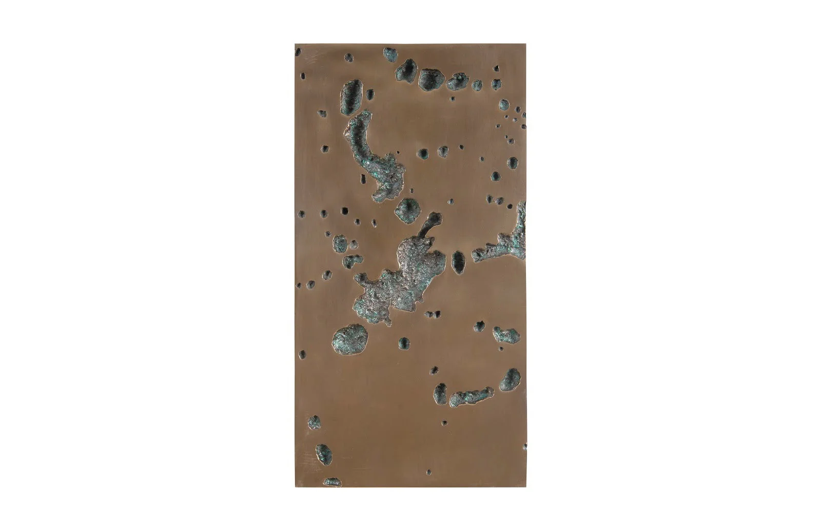 Phillips Collection Splotch Wall Art, Rectangle, Bronze Finish