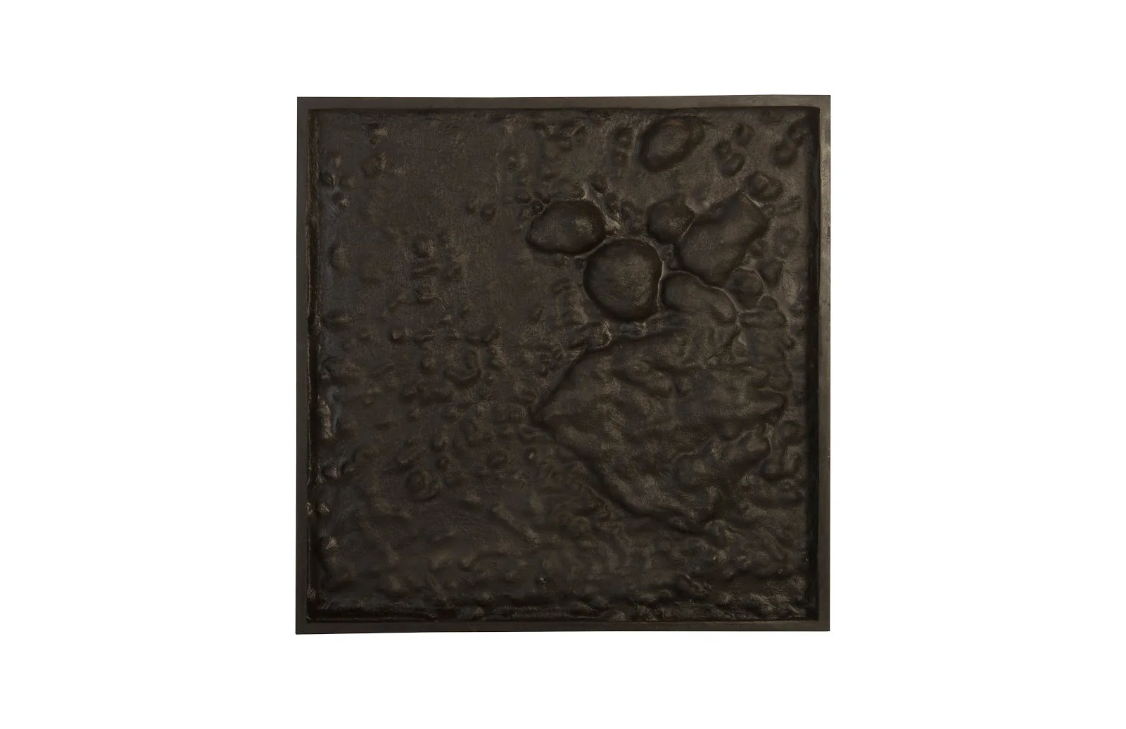 Phillips Collection Splotch Wall Art, Square, Silver Leaf - Image 7