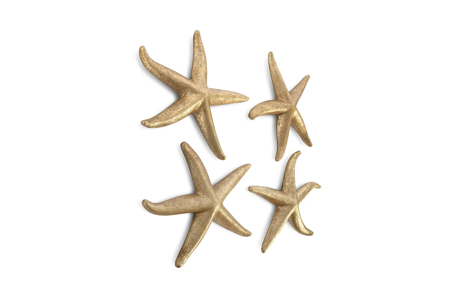 Phillips Collection Starfish, Gold Leaf, Set of 4, MD - Image 2