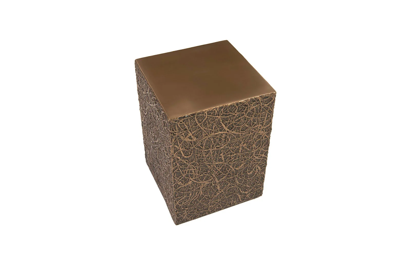 Phillips Collection String Theory Pedestal, Bronze, SM - Image 2
