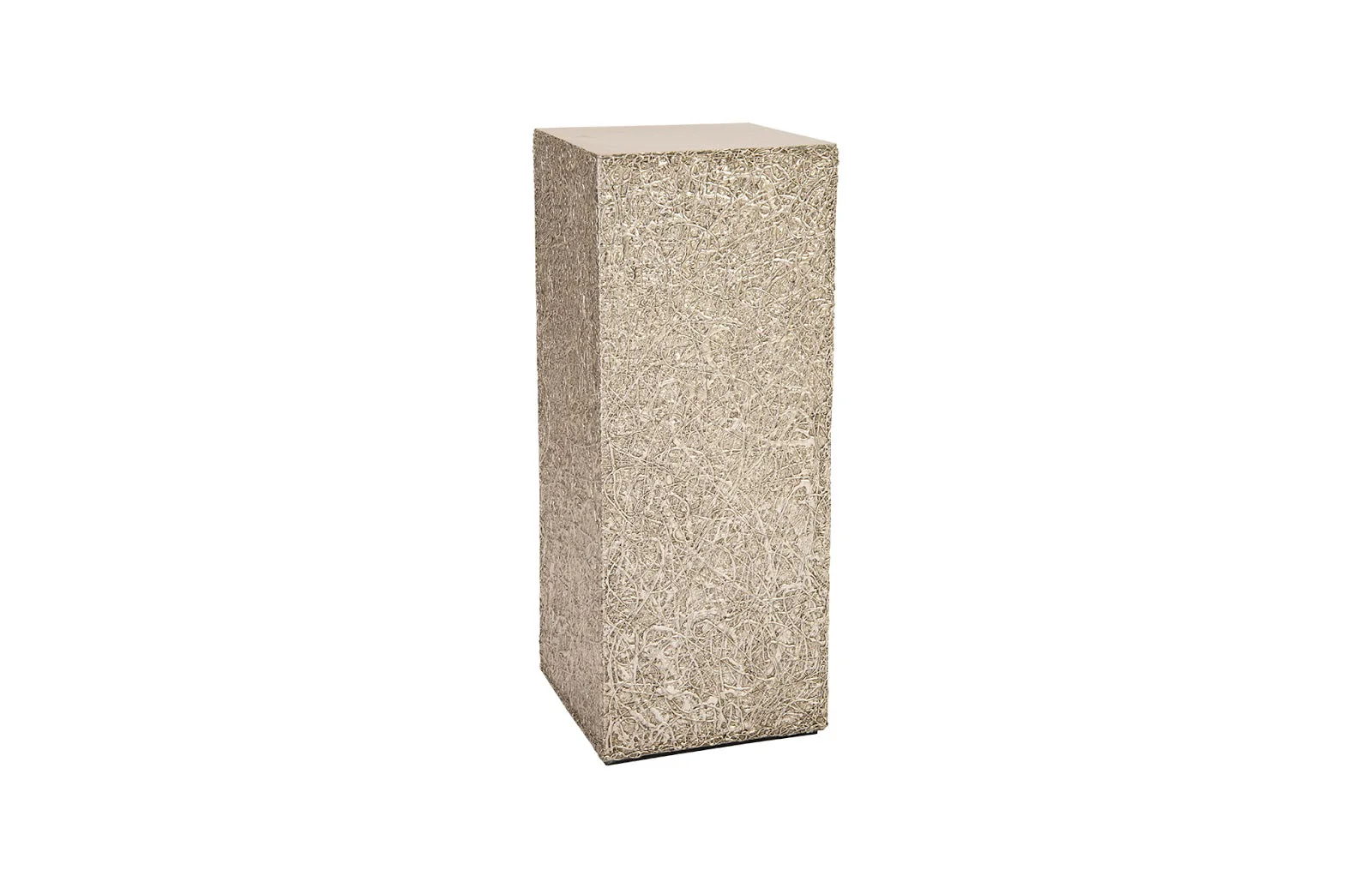 Phillips Collection String Theory Pedestal, Silver Leaf, MD