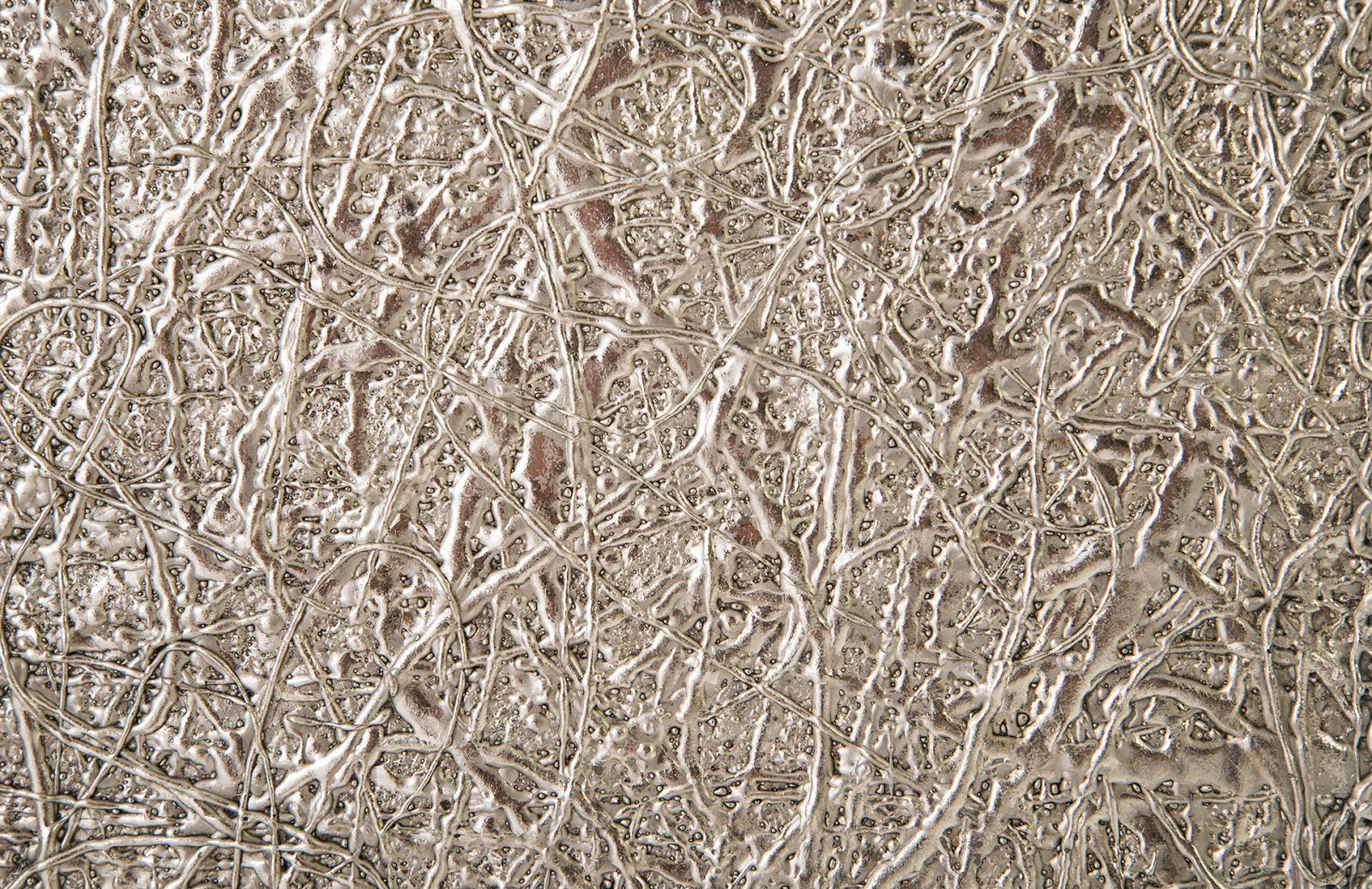 Phillips Collection String Theory Pedestal, Silver Leaf, MD - Image 4