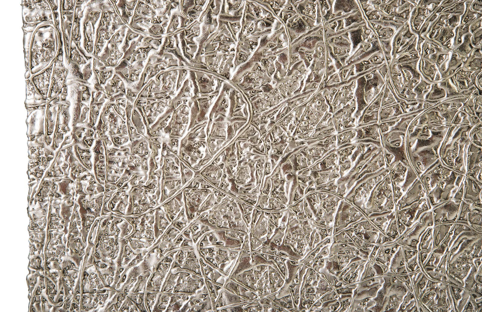 Phillips Collection String Theory Pedestal, Silver Leaf, MD - Image 5