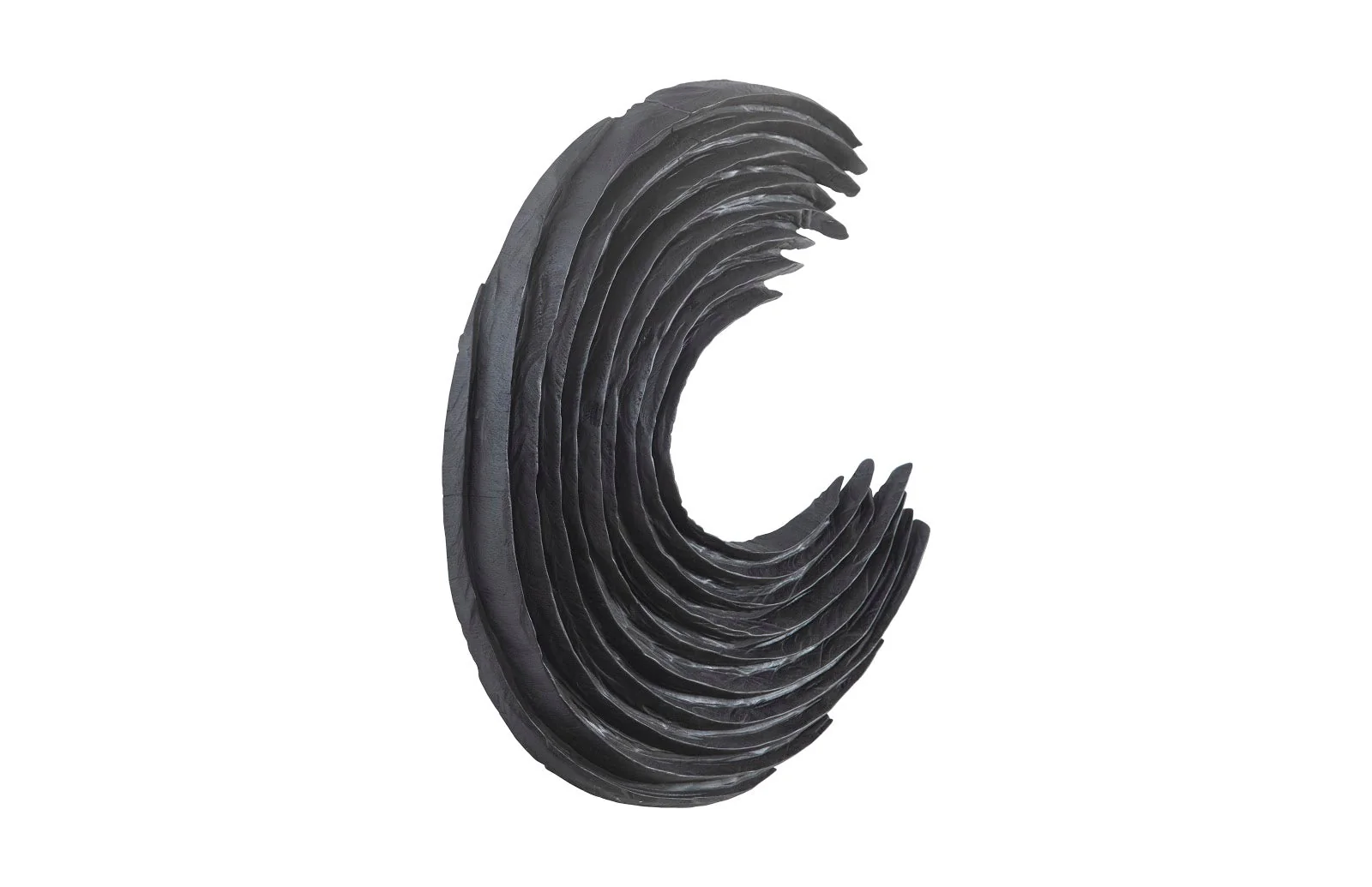 Phillips Collection Swoop Wall Art , Black Wood , Large - Image 2