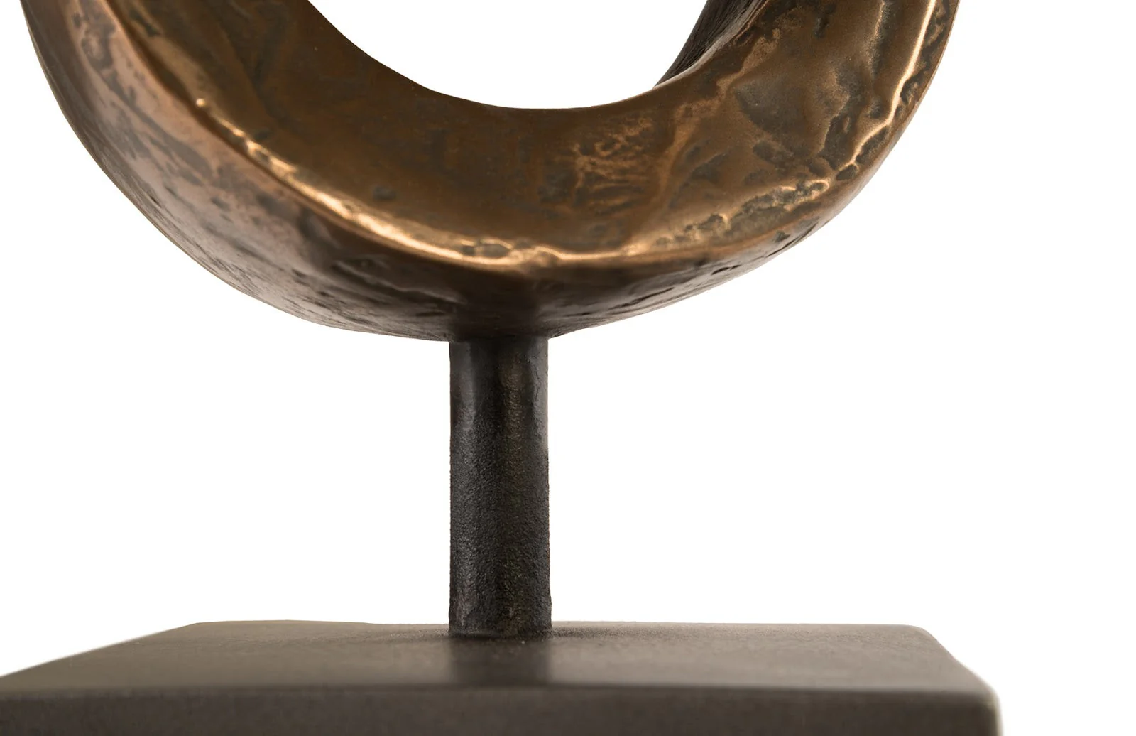 Phillips Collection Trifoil Table Sculpture, Bronze - Image 2
