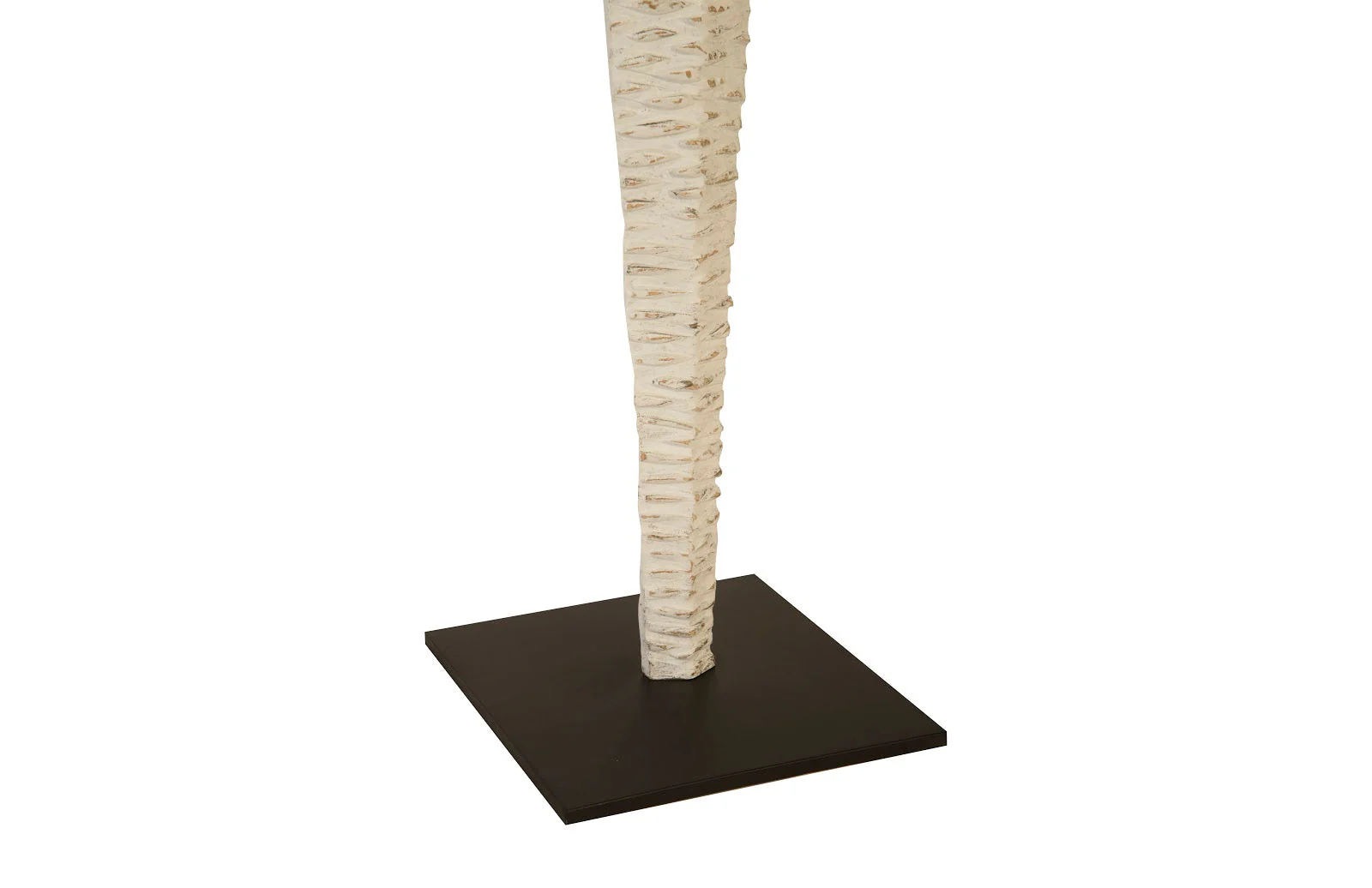 Phillips Collection Vested Female Sculpture, Large, Chamcha, Natural, White, Gold - Image 4