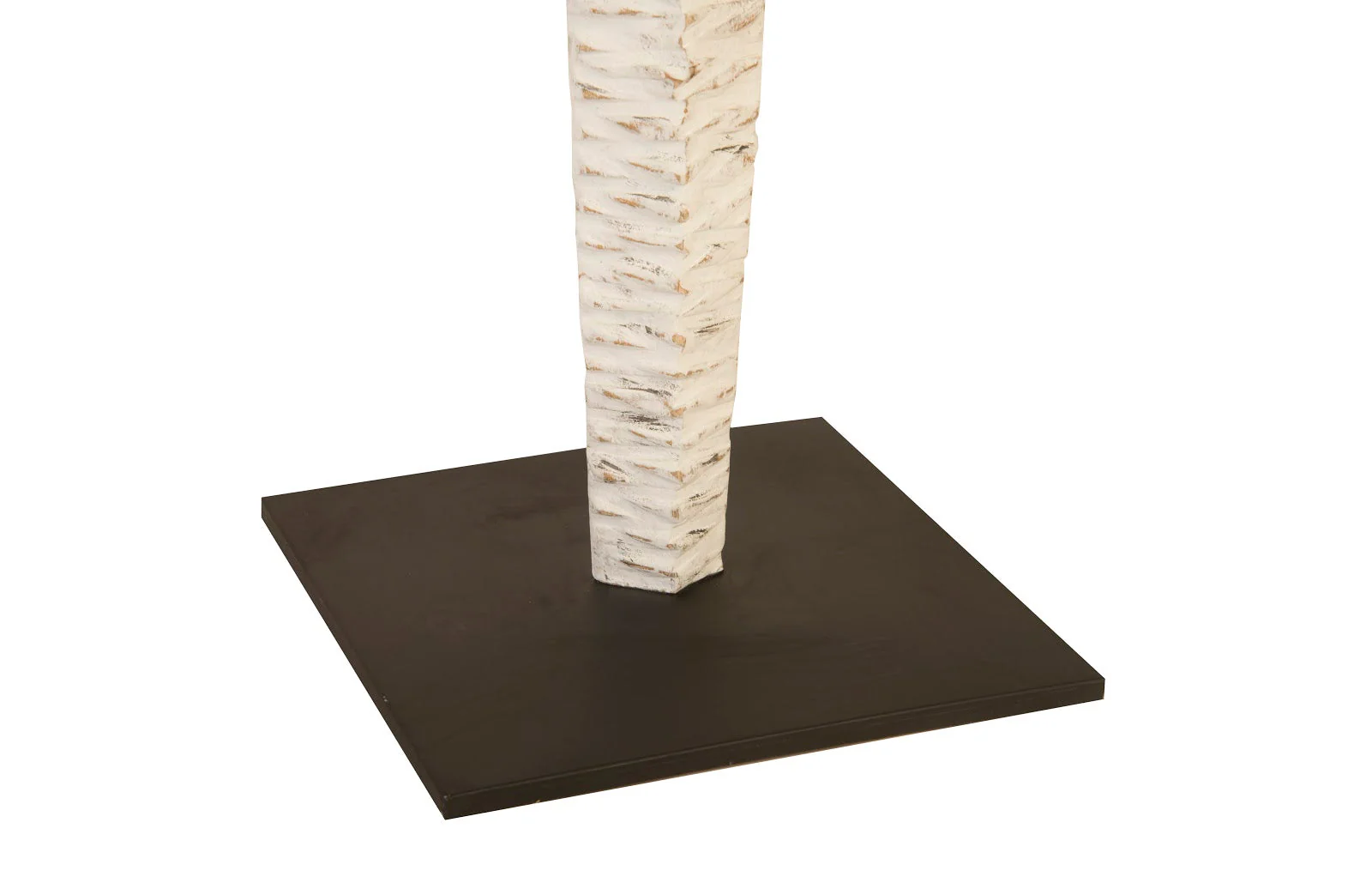 Phillips Collection Vested Female Sculpture, Small, Chamcha, Natural, White, Gold - Image 4