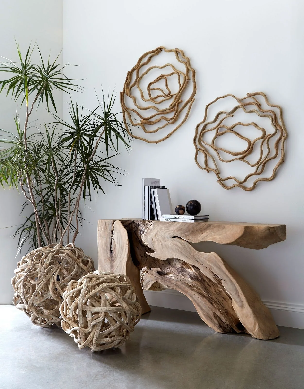 Phillips Collection Vine Wall Flower - Image 2