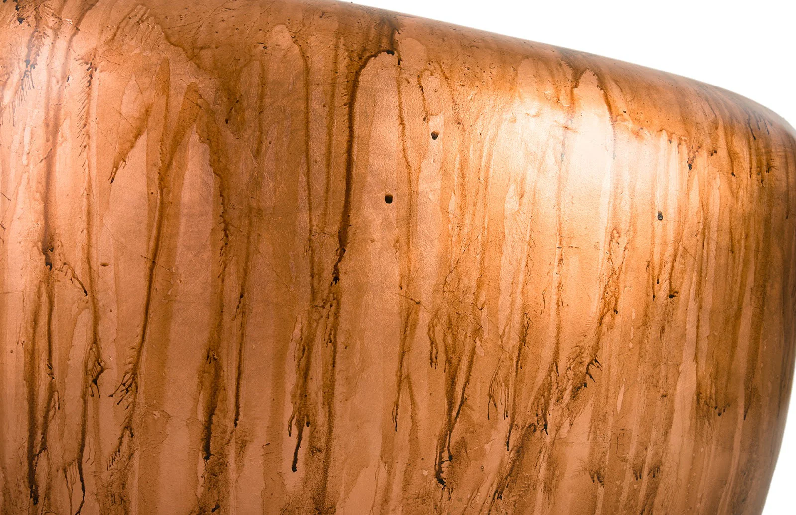 Phillips Collection Wedge End Table, Von Braun Finish - Image 5
