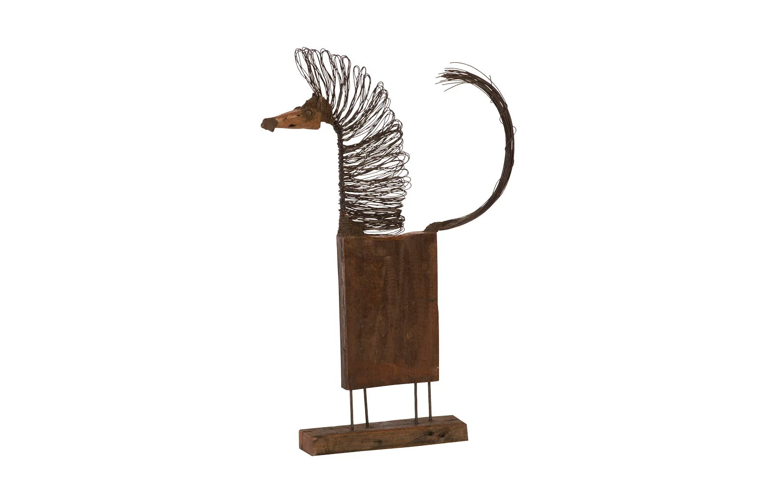 Phillips Collection Wire Horse Sculpture, Big Body