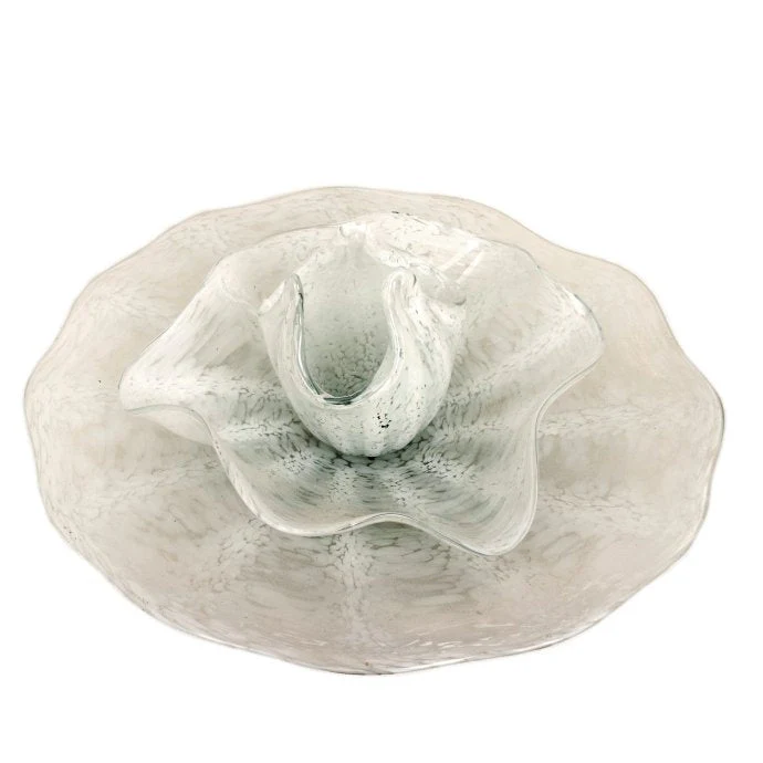 Poppy Flower Wall Art by Viz Glass N4955IBIR