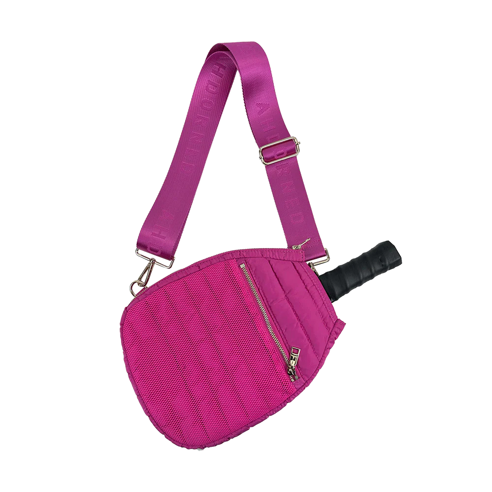 Poppy Quilted Puffer Pickleball Paddle Cover - Assorted - Image 2